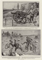 Sidła na Burów, nieodzowna funkcja w bunkrze na Kolei Transwalskiej, Humory o wojnie, Burowie próbują nowo zdobytych wierzchowców